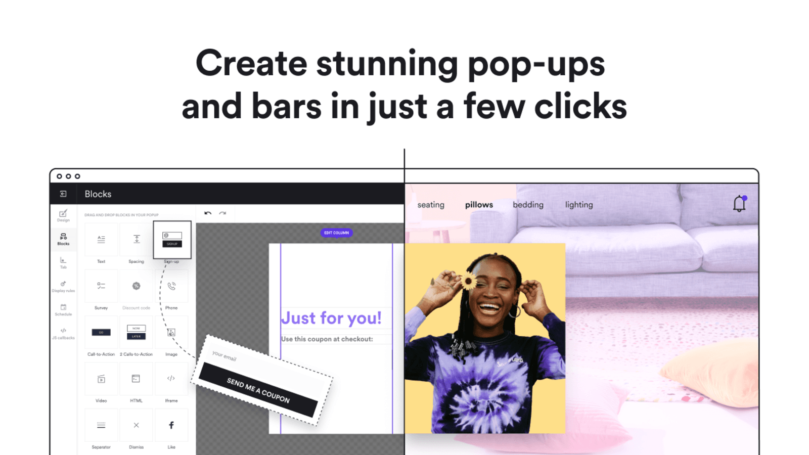 Wisepops AI popup builder for Shopify