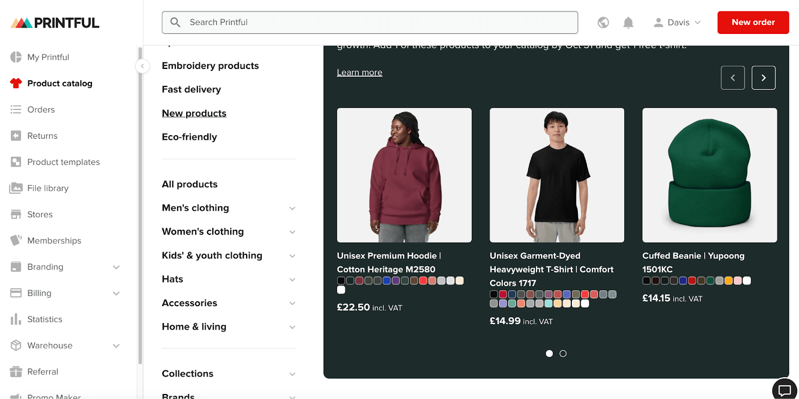 Design and sell custom products online with print-on-demand dropshipping. Sign up for free and start an online store without inventory
