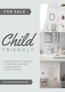 Flyer made in Canva